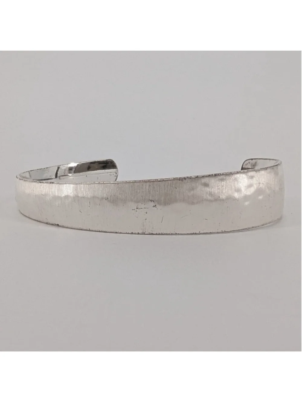 Kendra Scott Tiana Bright Silver Cuff Bracelet Set 3 Hammered Asymmetrical